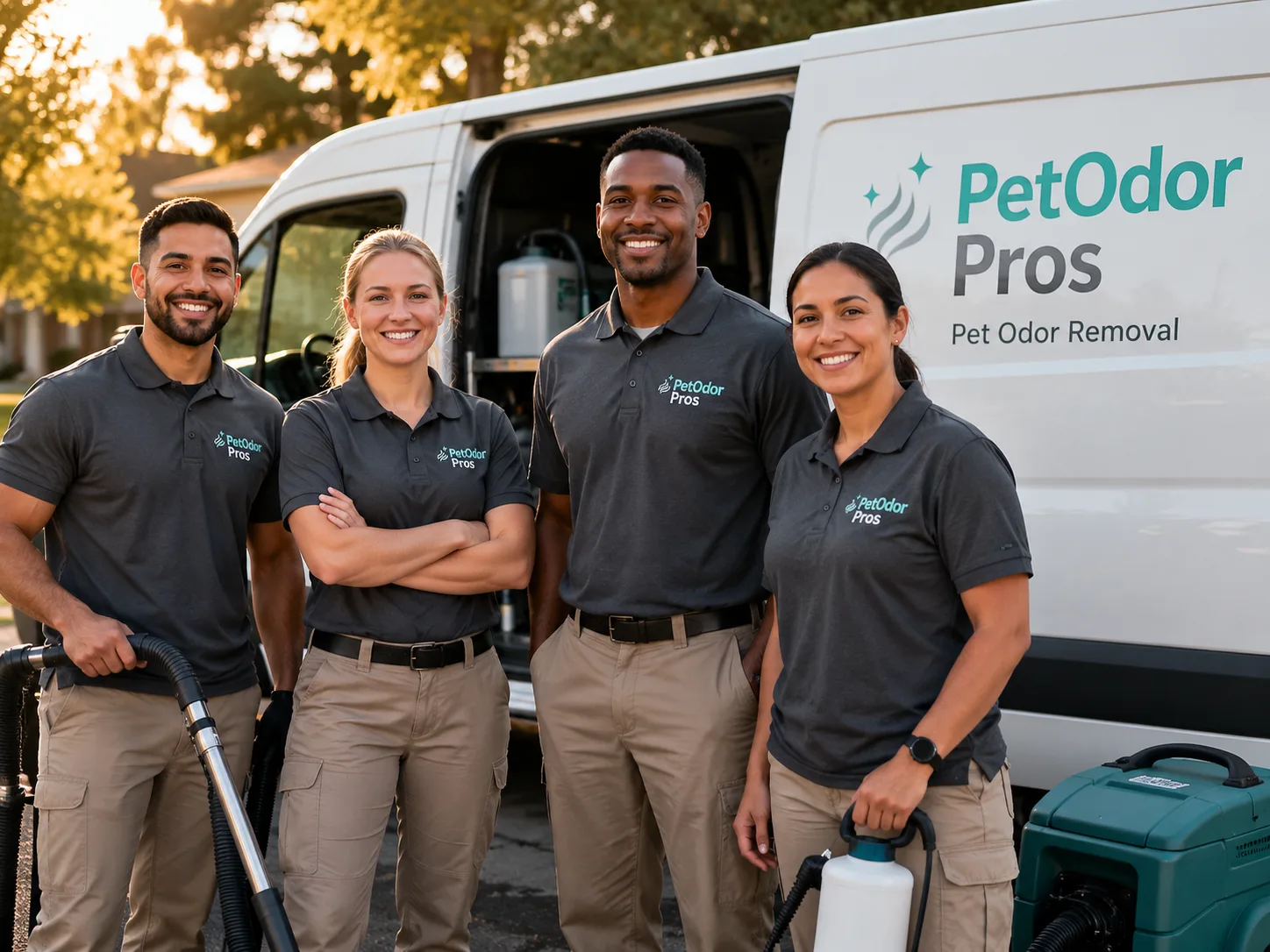 Pet Odor Removal team serving Ferndale, MI